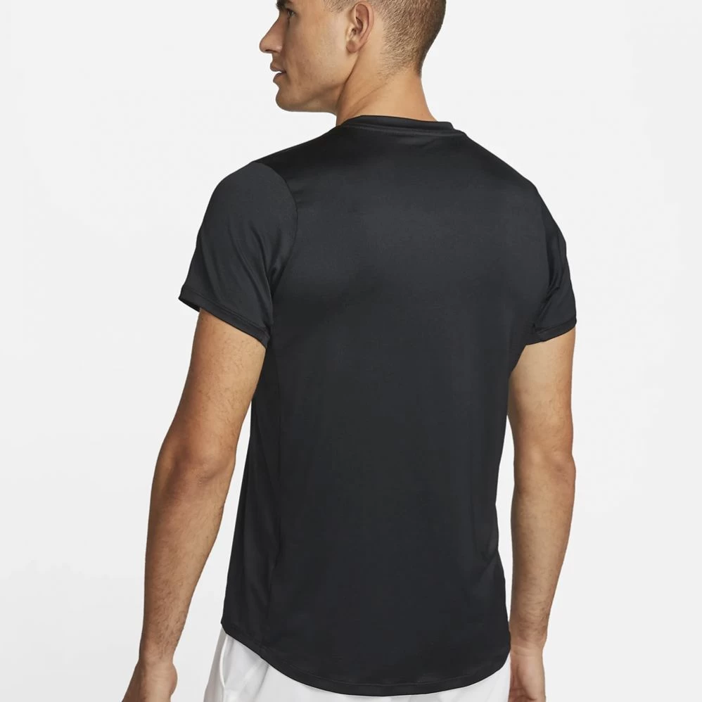 T-Shirt Nike Court Dri-Fit Advantage Noir 4 T-Shirt Nike Court Dri-Fit Advantage Noir – Image 2
