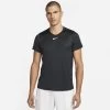 T-Shirt Nike Court Dri-Fit Advantage Noir 2 T-Shirt Nike Court Dri-Fit Advantage Noir -Équipement De Tennis t shirt nike court dri fit advantage noir