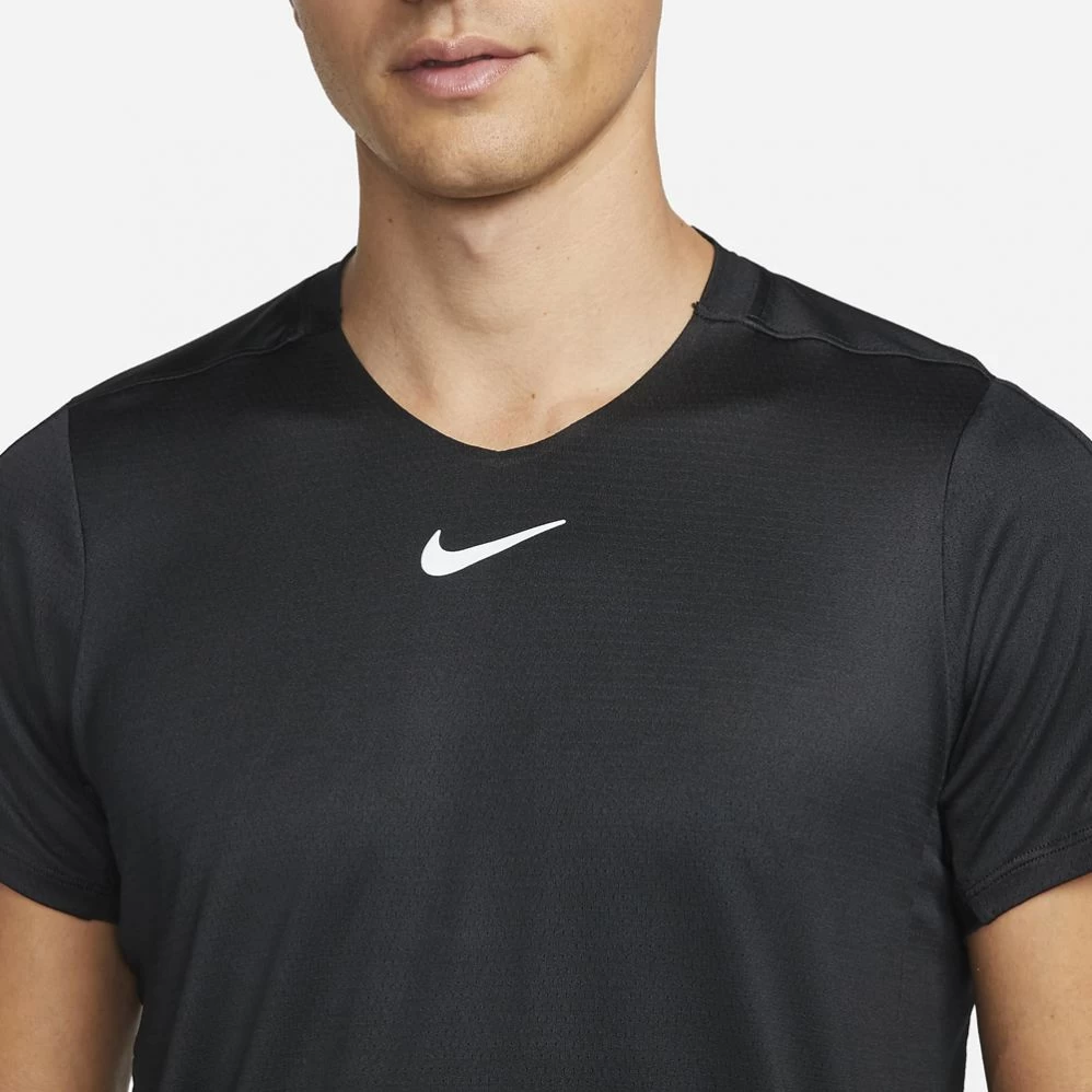 T-Shirt Nike Court Dri-Fit Advantage Noir 5 T-Shirt Nike Court Dri-Fit Advantage Noir – Image 3