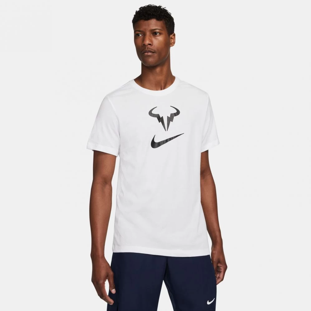 T-Shirt Nike Court Dri-Fit Rafa Blanc 3 T-Shirt Nike Court Dri-Fit Rafa Blanc