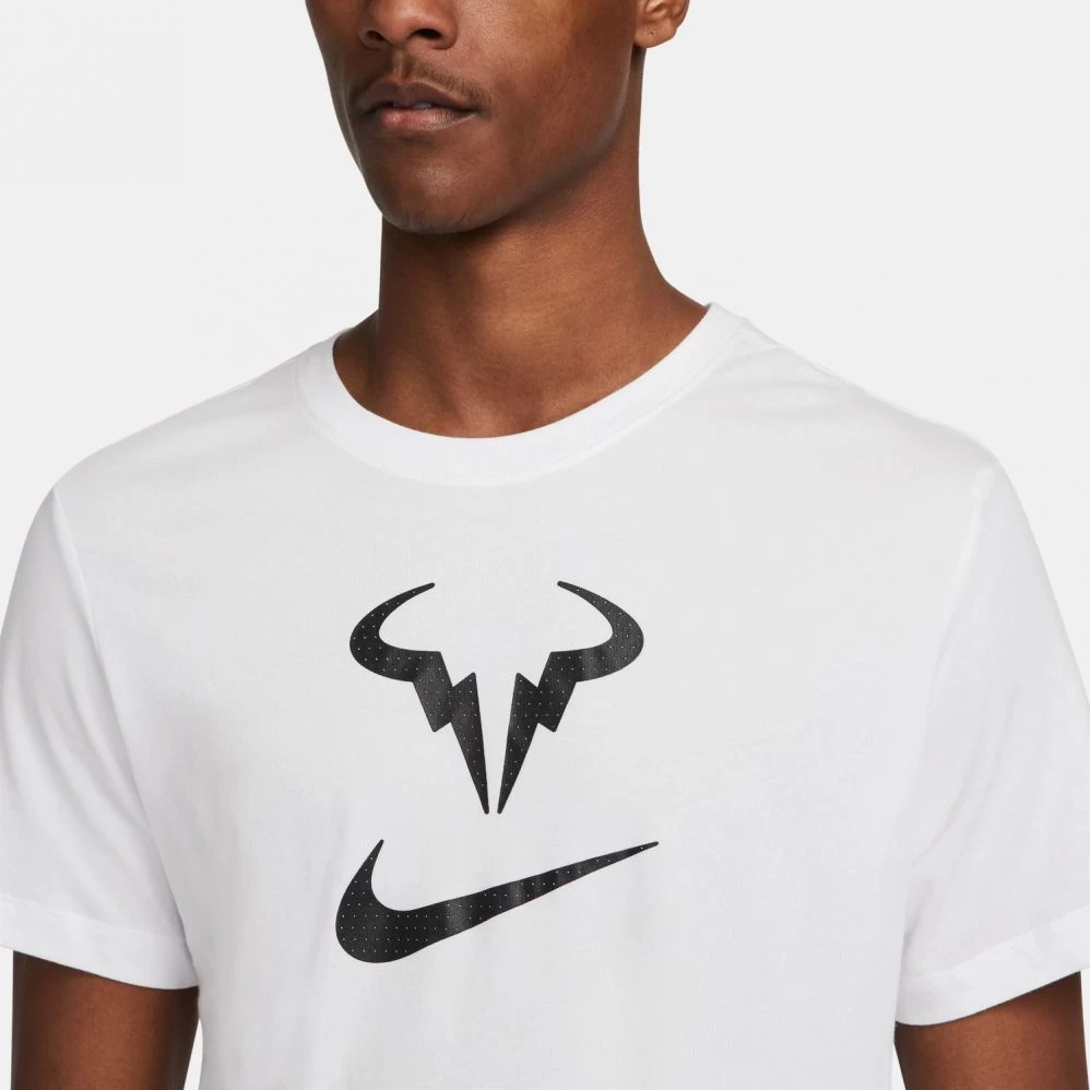 T-Shirt Nike Court Dri-Fit Rafa Blanc 5 T-Shirt Nike Court Dri-Fit Rafa Blanc – Image 3