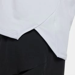 T-shirt Nike Court Dri-Fit Slam Gris Bleu -Équipement De Tennis t shirt nike court dri fit slam gris bleu 3