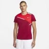 T-Shirt Nike Court Dri-FIT Slam Rouge -Équipement De Tennis t shirt nike court dri fit slam rouge