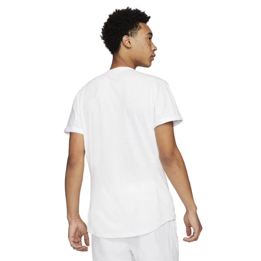 T-Shirt Nike Dri-Fit ADV Rafael Nadal Blanc Londres 2021 4 T-Shirt Nike Dri-Fit ADV Rafael Nadal Blanc Londres 2021 – Image 2