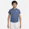 T-Shirt Nike Junior Dri-Fit Victory Bleu Gris 2 T-Shirt Nike Junior Dri-Fit Victory Bleu Gris -Équipement De Tennis t shirt nike junior dri fit victory bleu gris