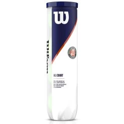 Tube De 4 Balles Wilson Roland Garros All Court