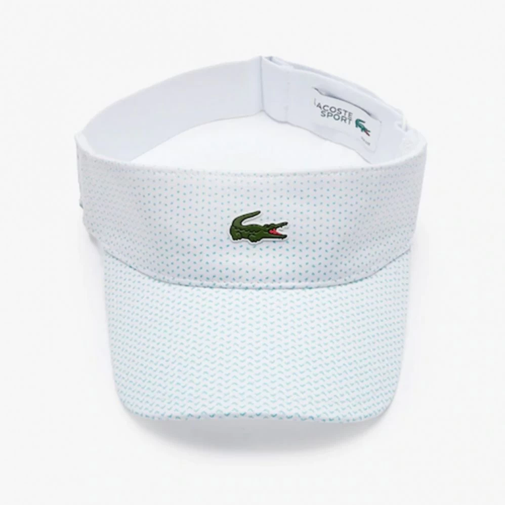 Visière Lacoste Sport Blanc L20L 3 Visière Lacoste Sport Blanc L20L