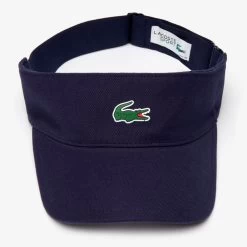 Visière Lacoste Sport Bleu Marine 6 Visière Lacoste Sport Bleu Marine -Équipement De Tennis visiere lacoste sport bleu marine 1